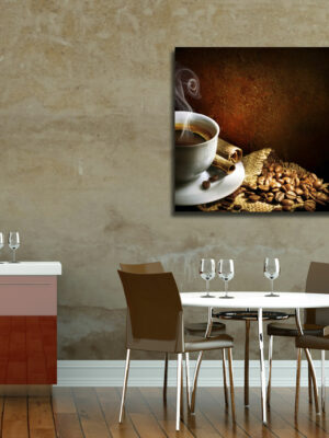 Quadro moderno bar "AROMA DI CAFFE'" bar