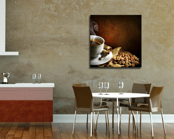 Quadro moderno bar "AROMA DI CAFFE'" bar