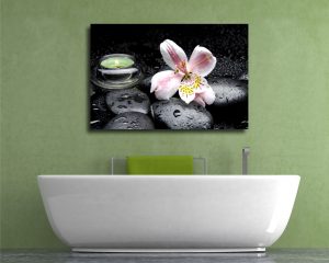 Stampa su tela - massaggio orientale