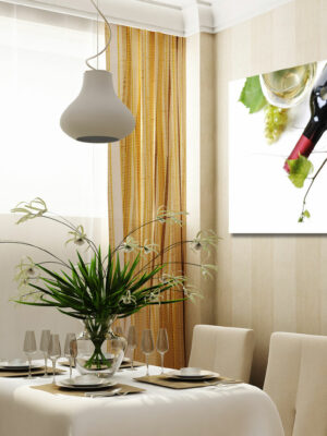 Quadro moderno cibo "AMABILI ASSAGGI DI VINI"