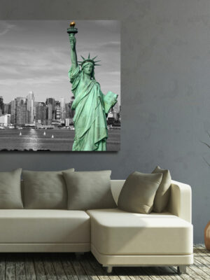 Quadro moderno New York "VISTA SULLA BAIA"