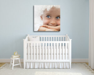 Quadro moderno bambini "OCCHI DI ANGELO" - Stampa su tela