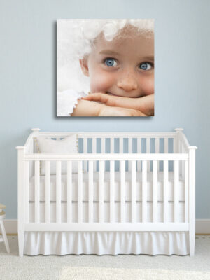 Quadro moderno bambini "OCCHI DI ANGELO" - Stampa su tela