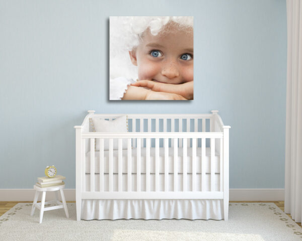 Quadro moderno bambini "OCCHI DI ANGELO" - Stampa su tela