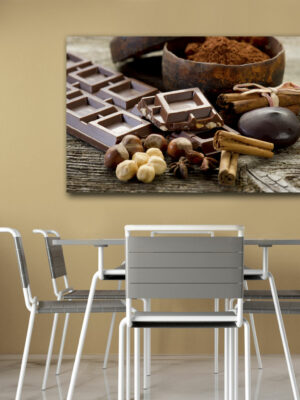 Quadro moderno cibo "DOLCEZZE PER IL PALATO" - Stampa su tela