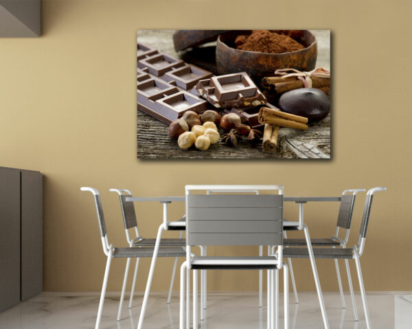 Quadro moderno cibo "DOLCEZZE PER IL PALATO" - Stampa su tela