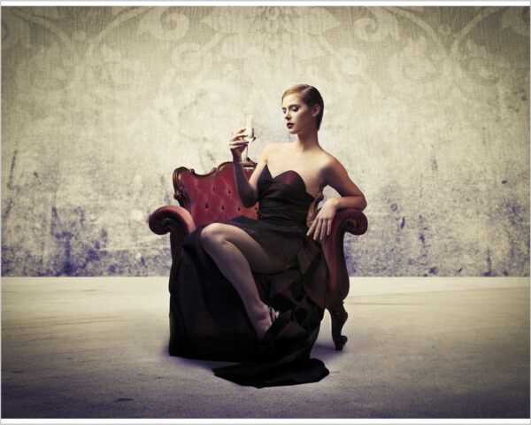 Quadro moderno bellezza "FASCINO DI DONNA"