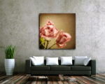 Quadro moderno fiori "PROFUMO DI ROSE FRESCHE"