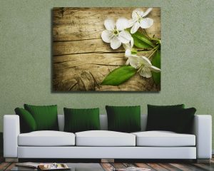 Stampa su tela -profumati fiori di ciliegio