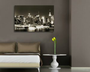 Quadro moderno New York "GRATTACIELI A MANHATTAN" - Stampa su tela