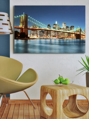 Quadro moderno New York "LUCI DELLA METROPOLI" - Stampa su tela