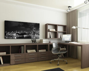 Quadro moderno Sidney "LUCI SULLA BAIA"