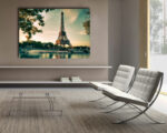 Quadro moderno Parigi "SOTTO LA TORRE EIFFEL"- Stampa su tela