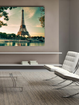 Quadro moderno Parigi "SOTTO LA TORRE EIFFEL"- Stampa su tela