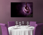 Quadro moderno "BICCHIERE DI VINO ROSSO"