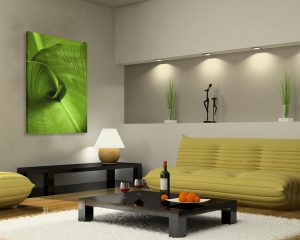 stampa su tela-foglia di palma