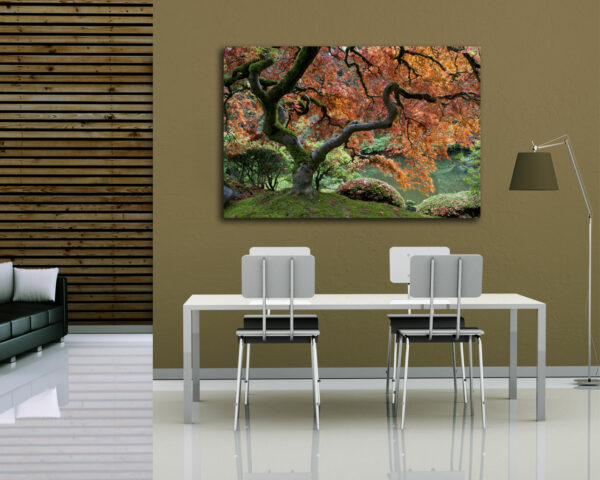 Quadro moderno natura "ACERO GIAPPONESE" - Stampa su tela