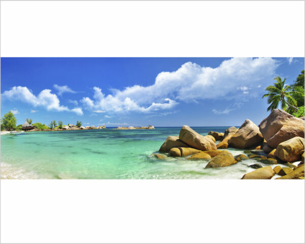 Quadro moderno natura mare "PARADISO TROPICALE" - Stampa su tela