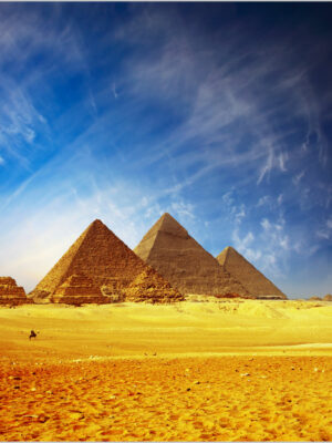 piramidi nel deserto