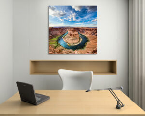 Quadro moderno paesaggio "SPETTACOLO DELLA NATURA" - Stampa su tela