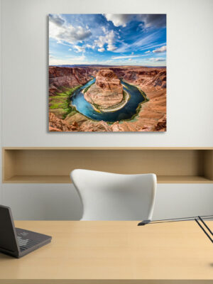 Quadro moderno paesaggio "SPETTACOLO DELLA NATURA" - Stampa su tela