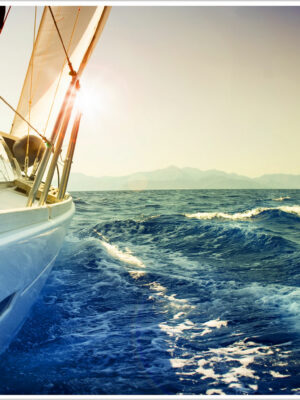 veleggiata al-tramonto