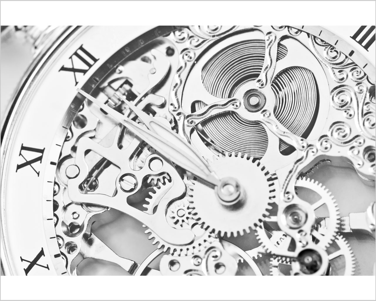 Quadro vintage "INGRANAGGI PERFETTI" - Stampa su tela