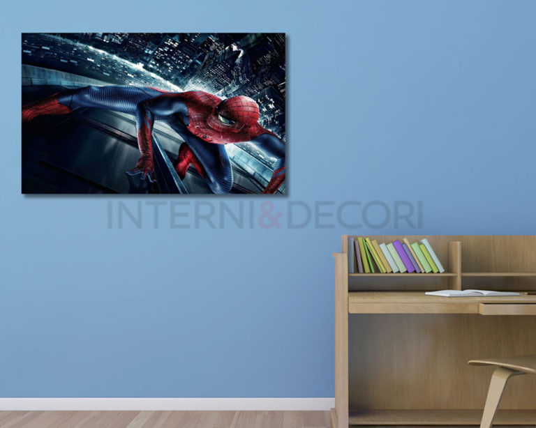 Quadro moderno cinema "SPIDERMAN SUI GRATTACIELI"