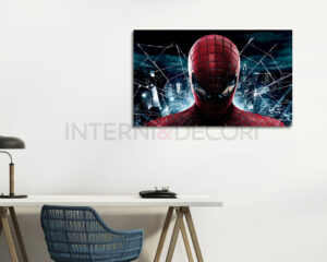 Quadro moderno cinema "SPIDERMAN SULLA CITTÀ"