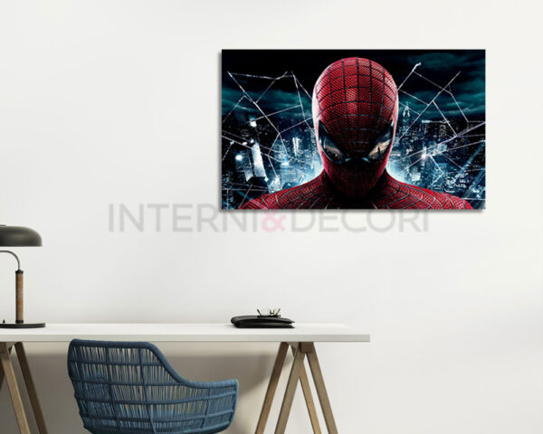 Quadro moderno cinema "SPIDERMAN SULLA CITTÀ"