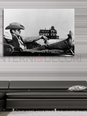 Quadro moderno James Dean " IL GIGANTE No.2" - Stampa su tela