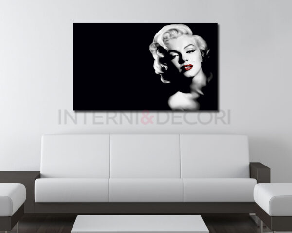Quadro moderno cinema "DIVINA MARILYN" - Stampa su tela