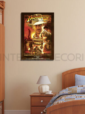 Quadro moderno cinema "INDIANA JONES MOVIE" - Stampa su tela