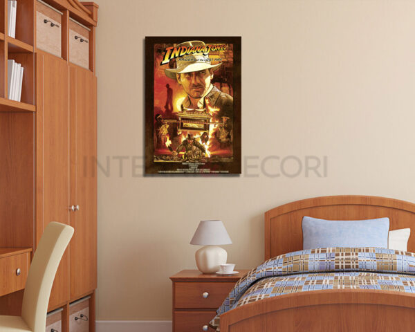 Quadro moderno cinema "INDIANA JONES MOVIE" - Stampa su tela