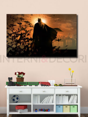 Quadro moderno cinema "BATMAN UOMO PIPISTRELLO"