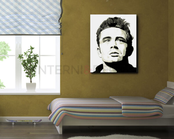 Quadro moderno cinema "JAMES DEAN" - Stampa su tela