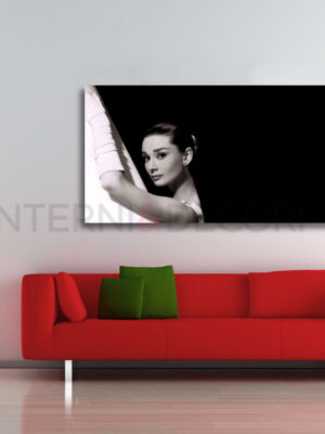 Quadro moderno Audrey Hepburn "CLASSIC AUDREY" - Stampa su tela