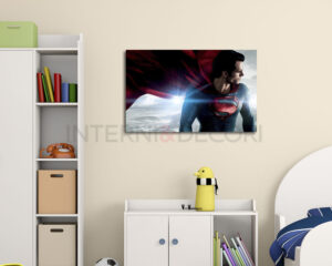 Quadro moderno cinema "SUPERMAN UOMO D'ACCIAIO" - Stampa su tela