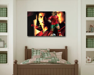 Quadro moderno calcio "CRISTIANO RONALDO" - Stampa su tela