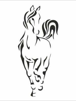 Beautiful horse-adesivo murale