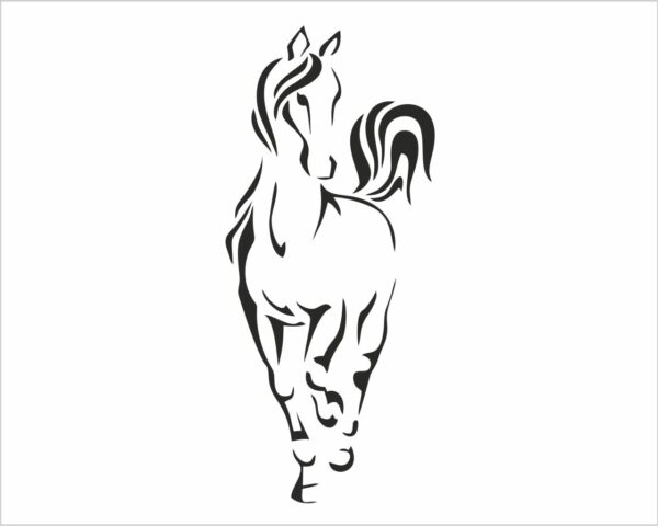 Adesivo da parete cavalli "BEAUTIFUL HORSE"