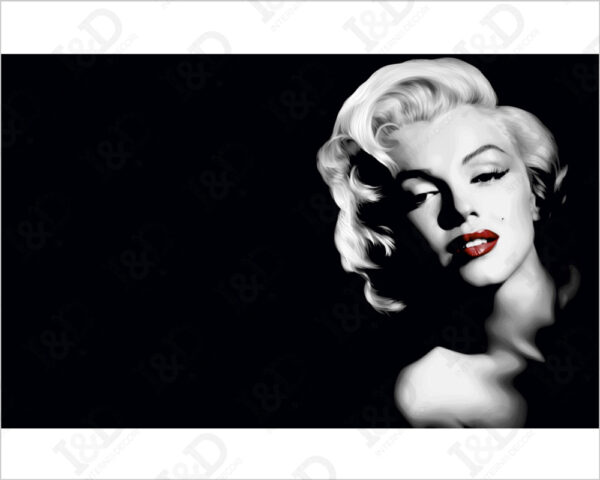 Quadro moderno cinema "DIVINA MARILYN" - Stampa su tela