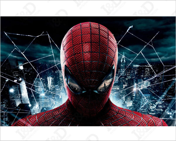 Quadro moderno cinema "SPIDERMAN SULLA CITTÀ"