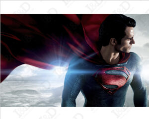 Superman uomo d’acciaio-stampa su tela