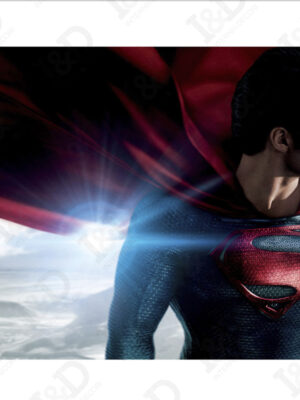 Superman uomo d’acciaio-stampa su tela