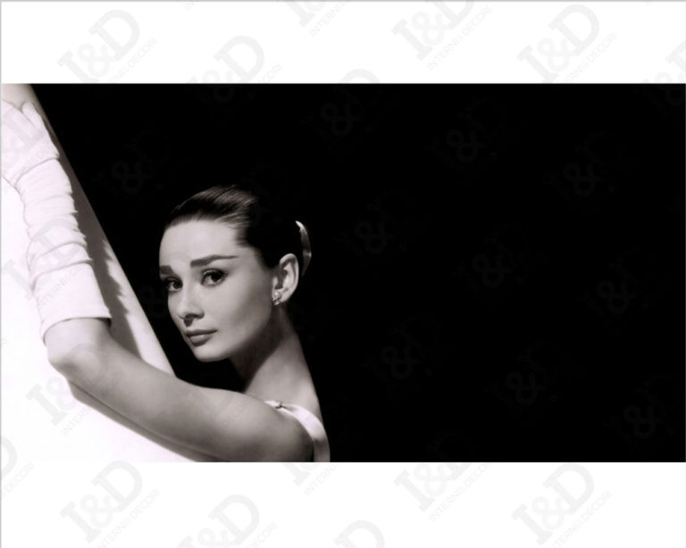 Quadro moderno Audrey Hepburn "CLASSIC AUDREY" - Stampa su tela