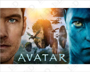 avatar movie-stampa su tela