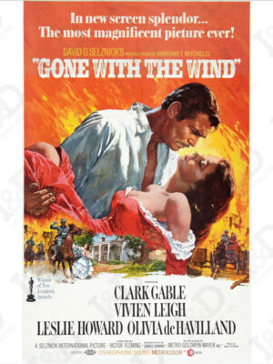 Via col vento-stampa su tela