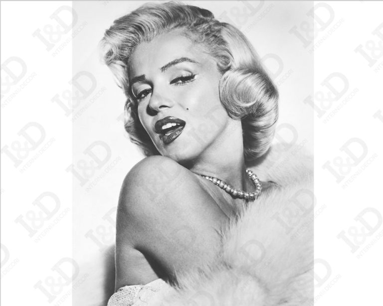 Quadro moderno Marilyn Monroe "ICONA DI BELLEZZA"