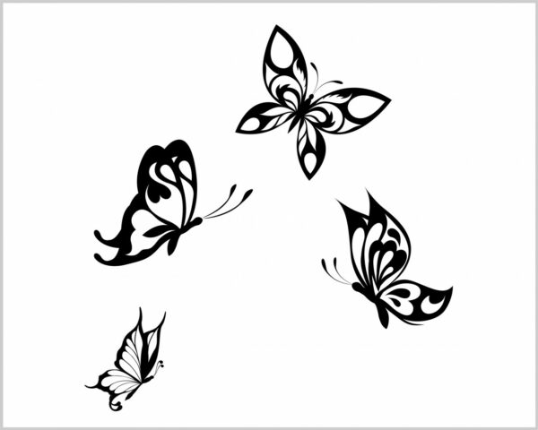 Adesivo da parete "SPLENDIDE FARFALLE"